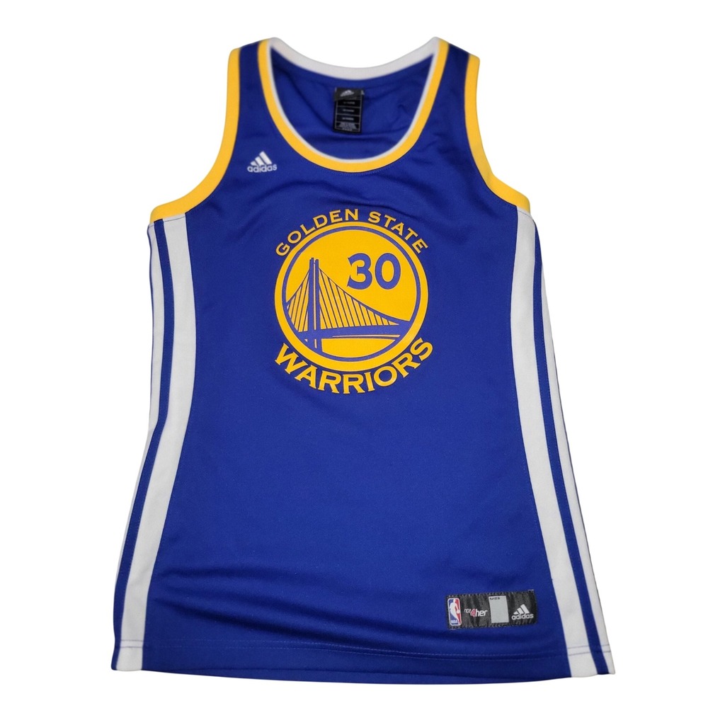 Adidas Golden State Warriors Stephen Curry 30 Basketball Jersey M athletic cali